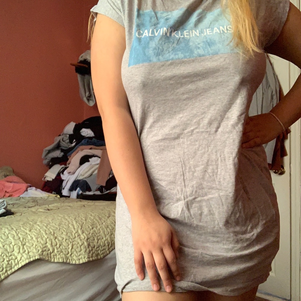 Grey Calvin Klein Dress